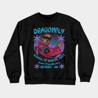 DRAGON FLY (teal) Crewneck Sweatshirt